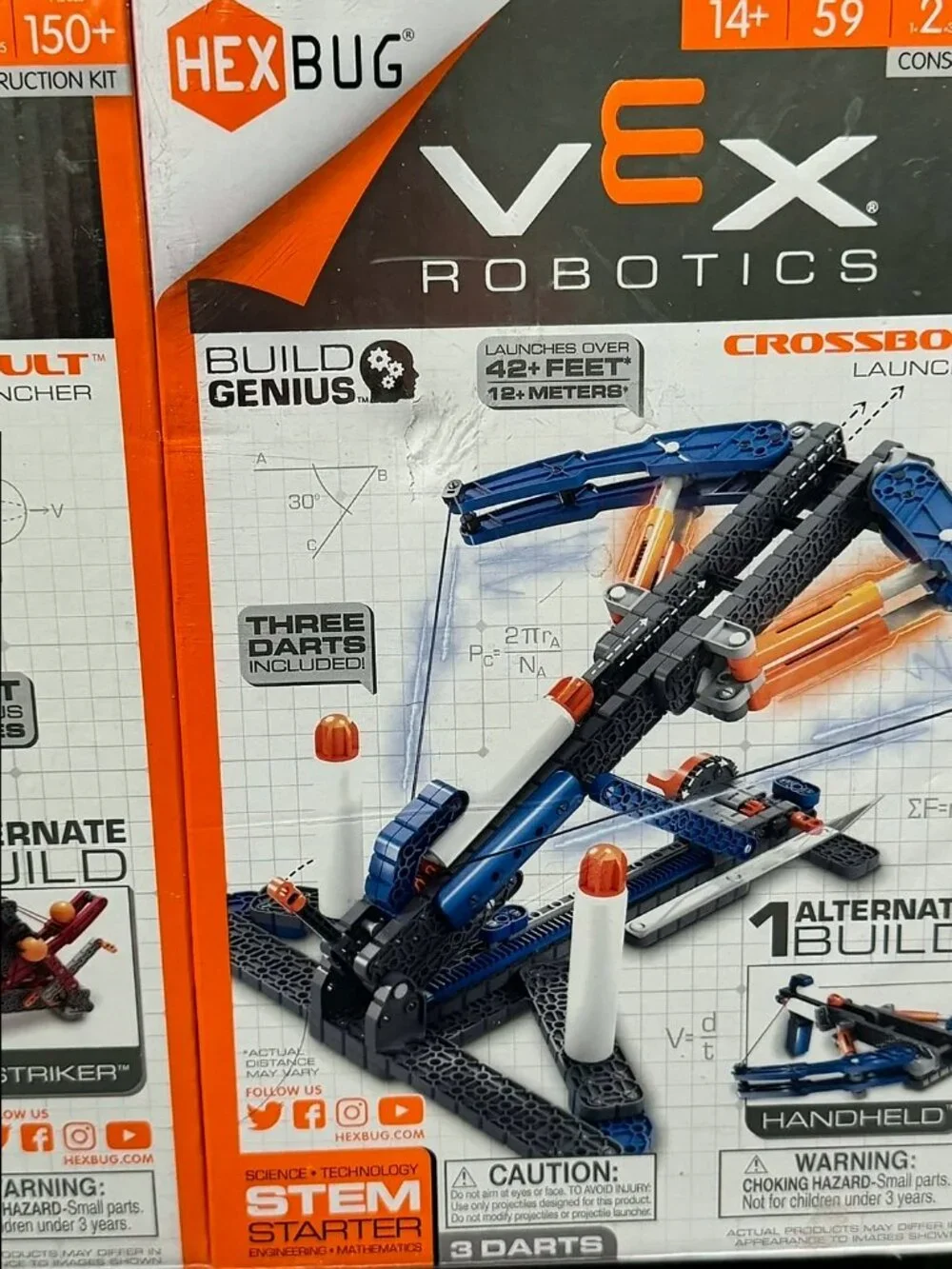 Hexbug Vex Robotics Launchers Stem Construction Kit Bundle 3 Pack
